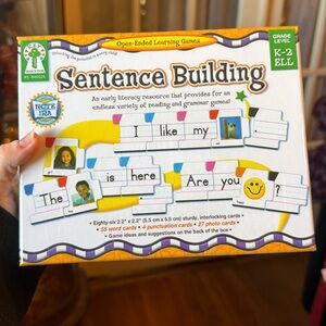 Sentence Building Game - Multicolor